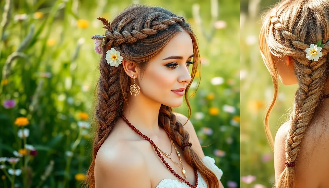 35 Hair Styles with Braids That Are Stunning - All Styles Guide