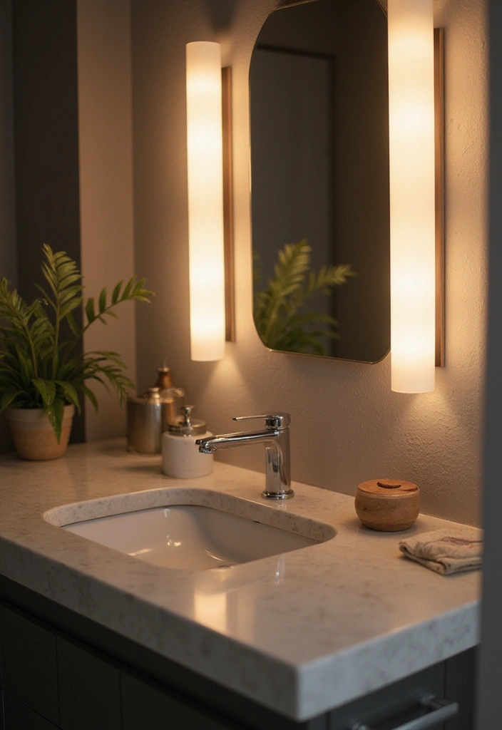 25 Bright Bathroom Lights to Illuminate Your Space - 1. Elegant LED Vanity Lights
