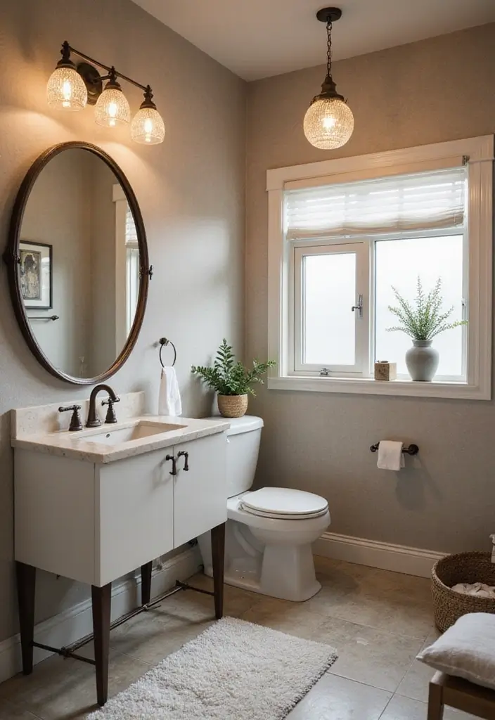 25 Bright Bathroom Lights to Illuminate Your Space - 21. Unique Shade Designs