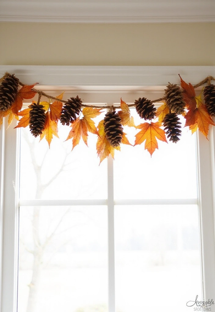 25 Cozy Fall Decor Ideas for Your Kitchen This Season - 11. DIY Fall Garland
