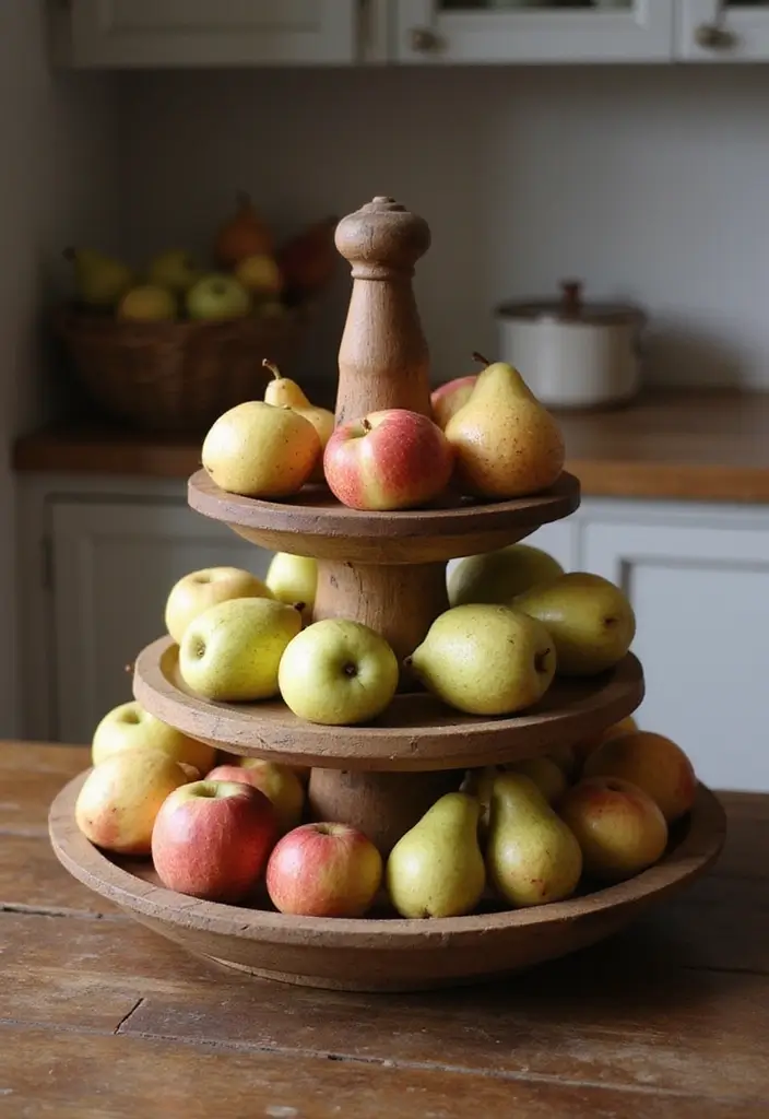 25 Cozy Fall Decor Ideas for Your Kitchen This Season - 16. Natural Fruit Displays
