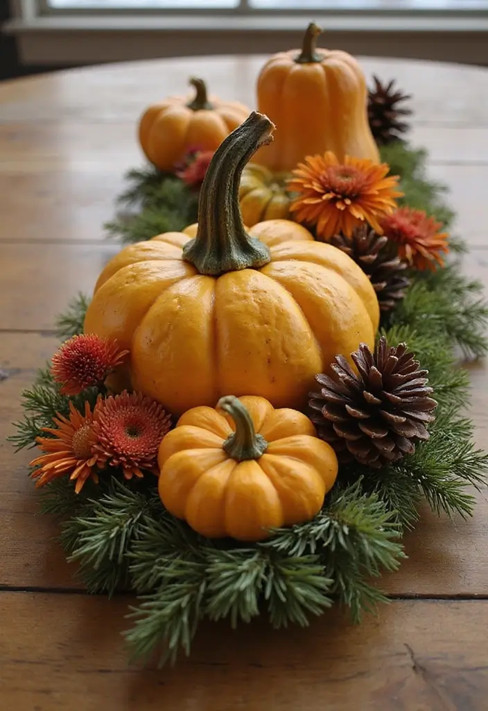 25 Creative Fall Decor Ideas to Warm Up Any Room - 14. Earthy Centerpieces