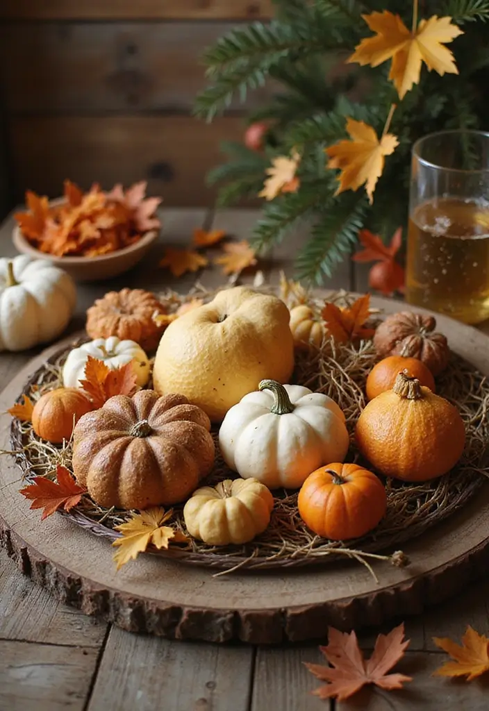 25 Creative Fall Decor Ideas to Warm Up Any Room - 22. Eco-Friendly Holiday Decor