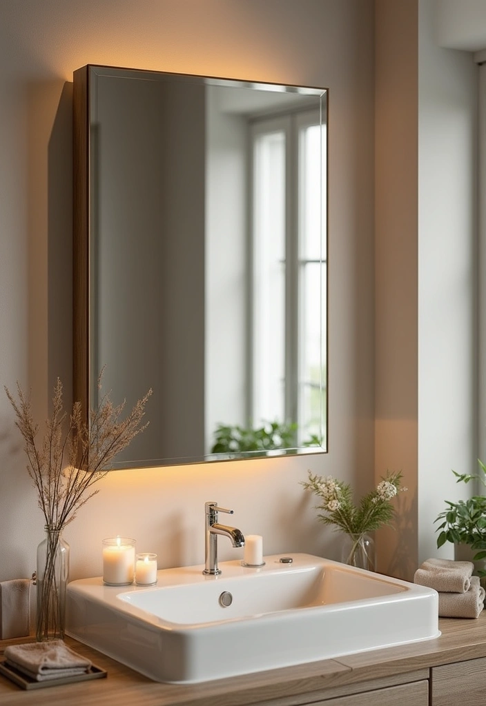 25 Space-Saving Bathroom Mirror Cabinets for Smart Storage - 5. Elegant Double-Sided Mirror Cabinet