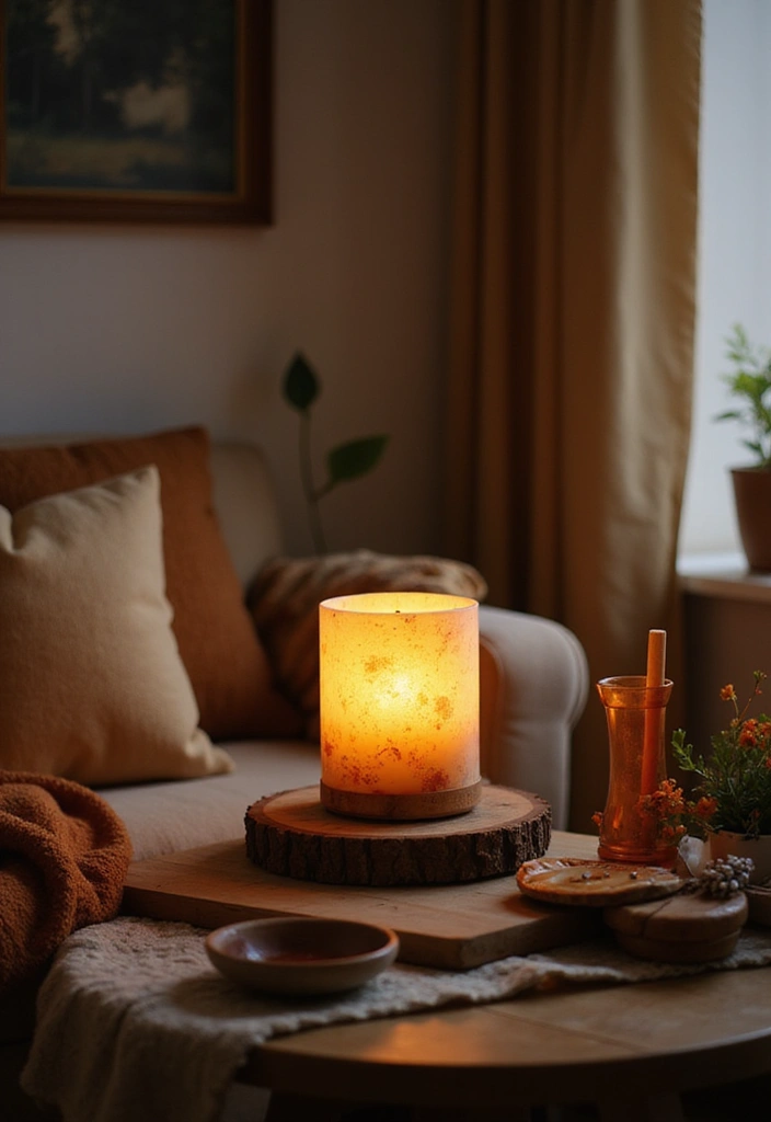 26 Stylish Living Room Lamps for Every Décor Style - 23. Rustic Candle Lamps