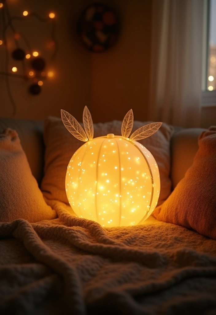26 Stylish Living Room Lamps for Every Décor Style - 26. Whimsical Fairy Light Lamps