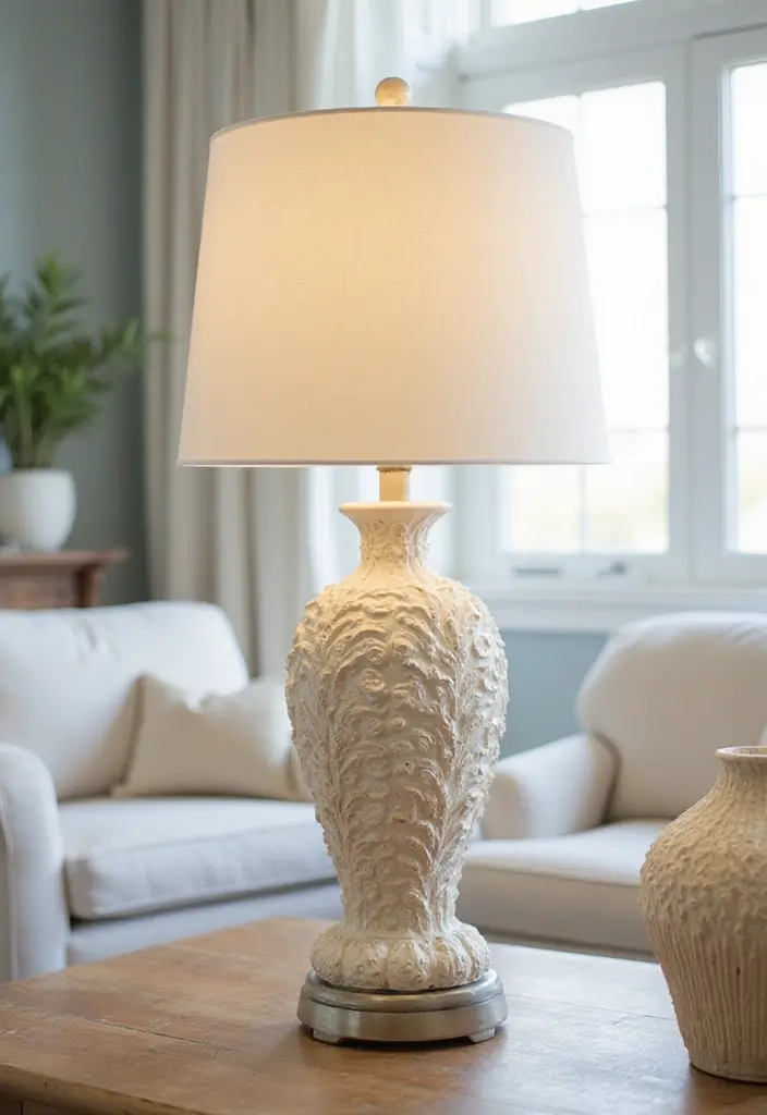 26 Stylish Living Room Lamps for Every Décor Style - 9. Coastal Vibes