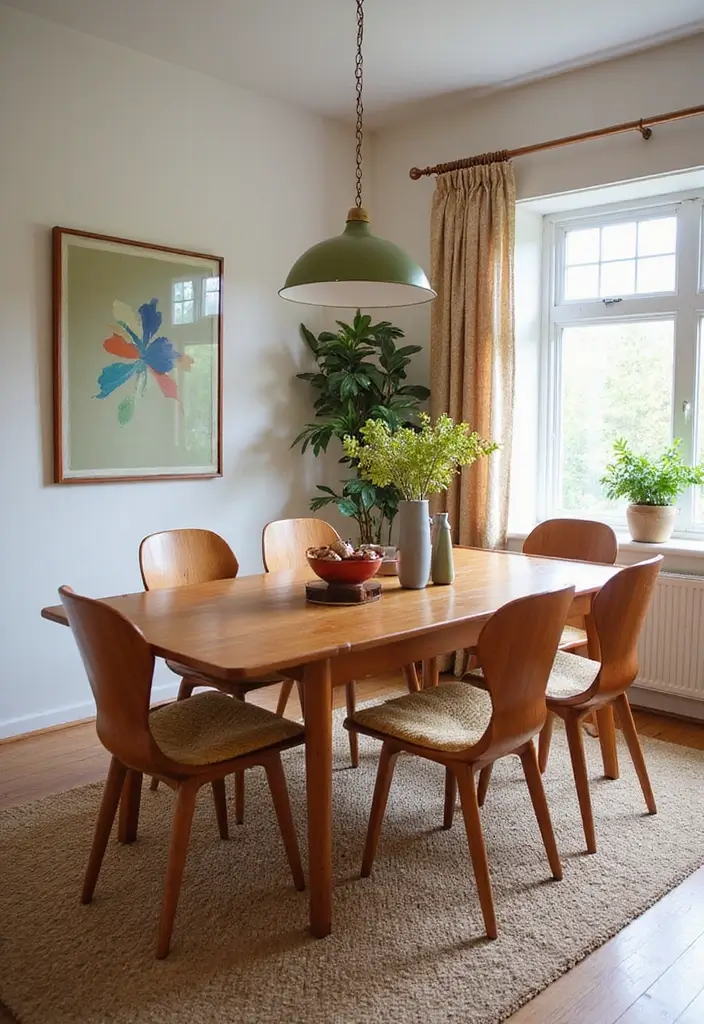 27 Chic Dining Room Furniture Ideas You’ll Want Now - 18. Mid-Century Modern Dining Sets