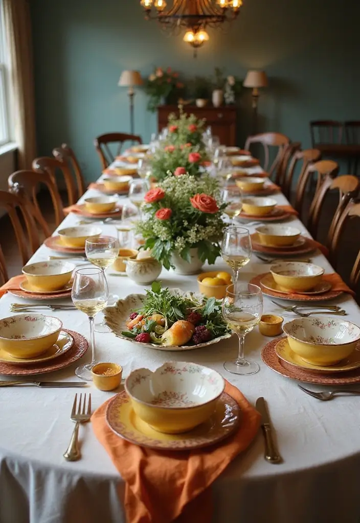 27 Chic Dining Room Furniture Ideas You’ll Want Now - 19. Stylish Table Linens