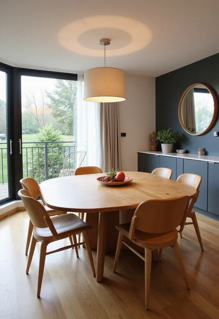 27 Chic Dining Room Furniture Ideas You’ll Want Now - 21. Unique Table Shapes