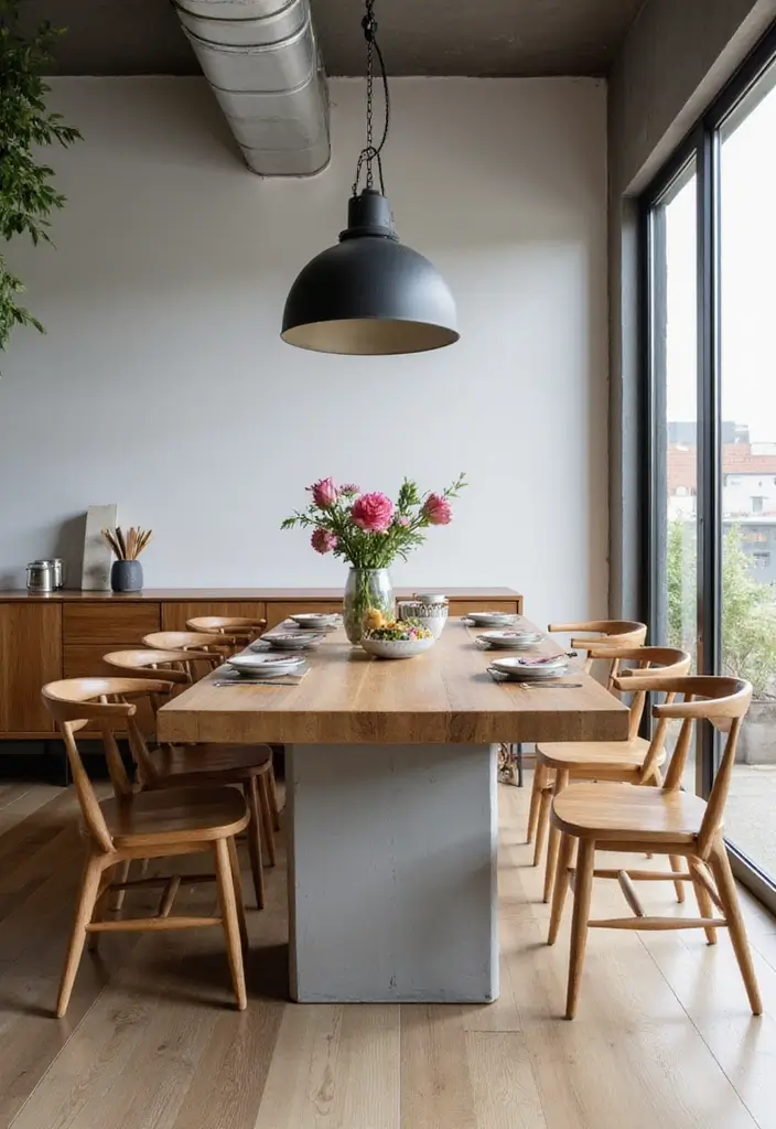 27 Chic Dining Room Furniture Ideas You’ll Want Now - 5. Sustainable Concrete Dining Set