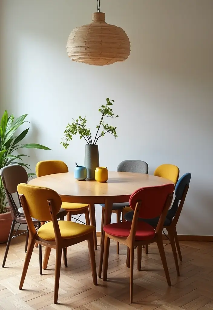 27 Chic Dining Room Furniture Ideas You’ll Want Now - 8. Eclectic Mix of Chair Styles