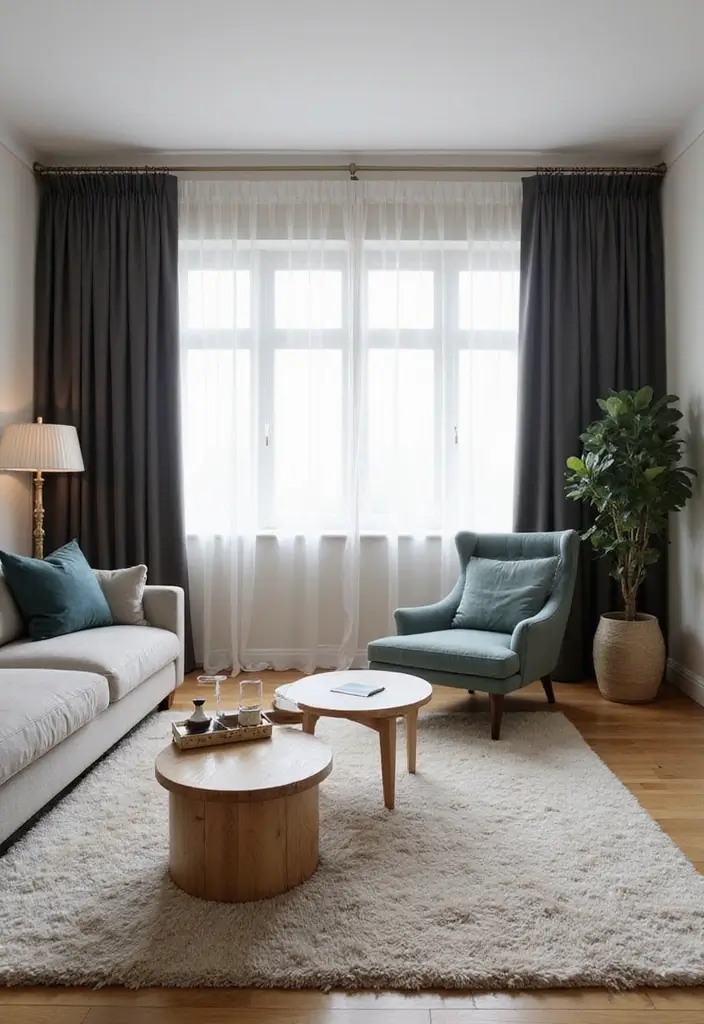 27 Elegant Living Room Curtains to Elevate Your Space - 9. Custom-Made Curtains for a Perfect Fit