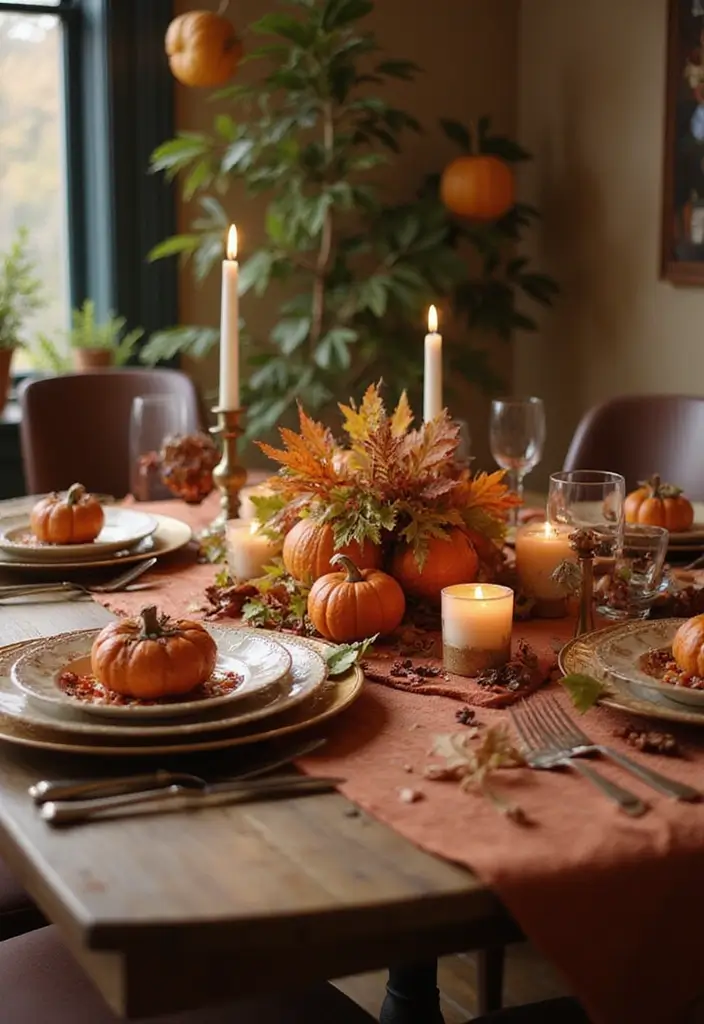 27 Stunning Dining Room Decor Ideas for Every Occasion - 12. Seasonal Decor Changes
