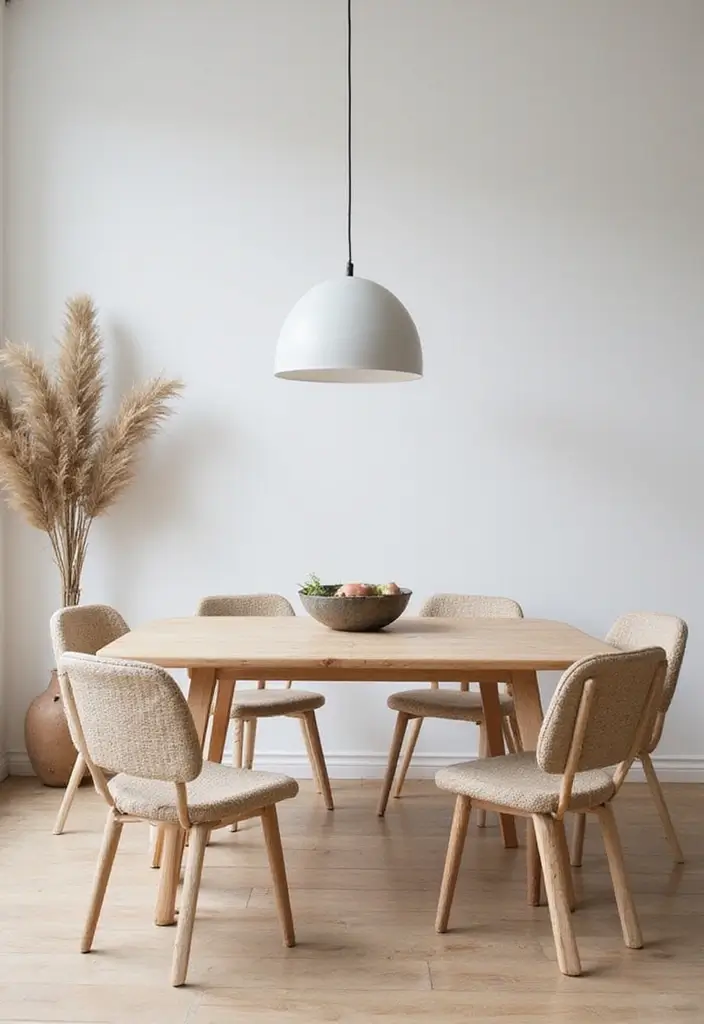 27 Stunning Dining Room Decor Ideas for Every Occasion - 17. Minimalist Decor Approach