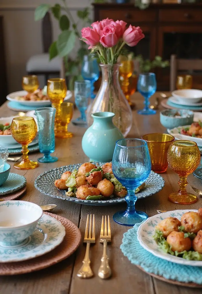 27 Stunning Dining Room Decor Ideas for Every Occasion - 4. Vintage Glassware