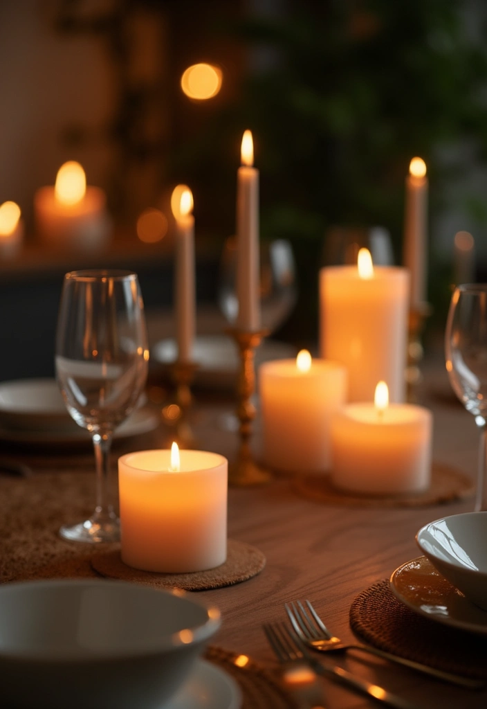 27 Stunning Dining Room Decor Ideas for Every Occasion - 8. Eco-Friendly Candles