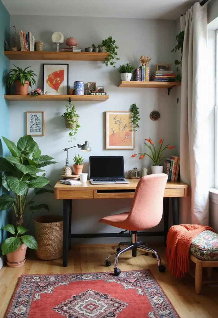 29 Inspiring IKEA Home Office Ideas for Every Budget - 15. A Place for Creativity