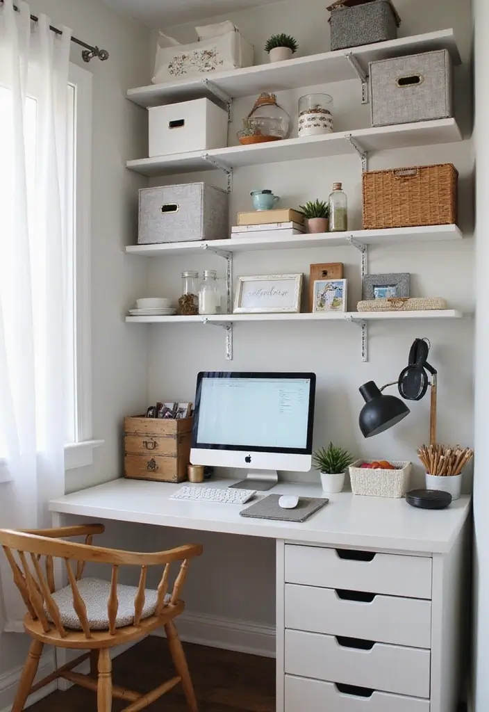 29 Inspiring IKEA Home Office Ideas for Every Budget - 23. Keep It Tidy with Organizational Tools