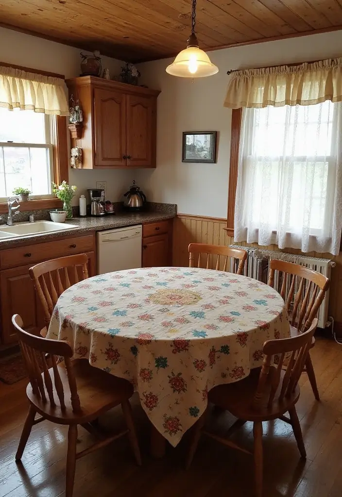 29 Kitchen Table Ideas That Balance Style and Function - 4. Round Tables for Intimacy