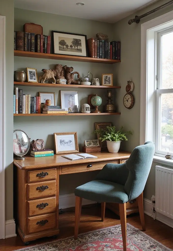 30 Modern Home Office Designs to Boost Your Productivity - 20. Personalized Nook