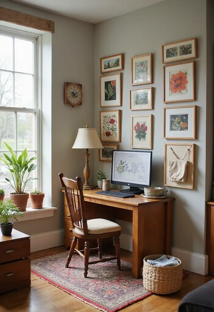 30 Modern Home Office Designs to Boost Your Productivity - 21. Community Connection