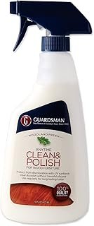 Guardsman Anytime Clean & Polish Wood Cleaner & Furniture Polish for Cab...