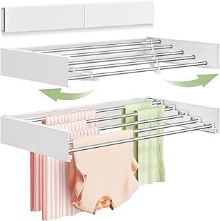 Wall Mounted Clothes Drying Rack 32