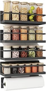 Magnetic Spice Rack for Refrigerator Magnetic Fridge Shelf for Kitchen S...