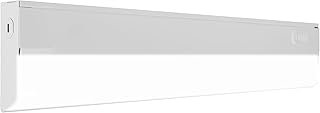 Nicor 18” LED Direct Wire Under Cabinet Light - Dimmable Undercounter LE...