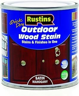 Outdoor Wood Stain Quick Dry Wood Stain Durable and Weather Resistant Vi...