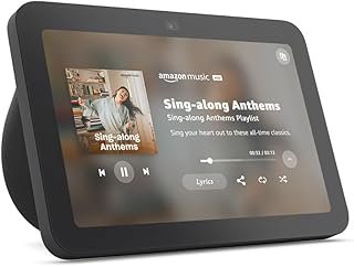 Amazon Echo Show 8 (newest model), With Spatial Audio, Smart Home Hub, a...