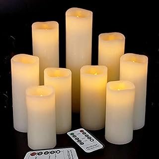 Flameless Candles Led Candles Pack of 9 (H 4
