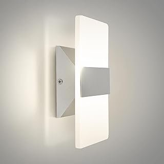 ASD 8 Inch LED Indoor Wall Sconce - Modern Interior 10W 120V 2700K-5000K...