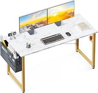 ODK Computer Desk Large Office Desk, 48 Inch Writing Desk with Storage, ...