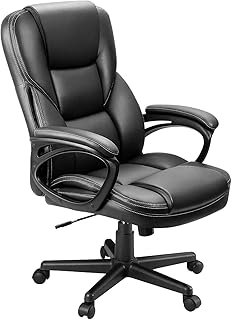 Furmax Office Executive Chair High Back Adjustable Managerial Home Desk ...