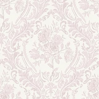 Ismoon Peel and Stick Wallpaper Vintage Floral Contact Paper Boho Waterc...