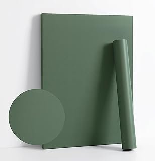 Dimoon 118''x17.7'' Green Peel and Stick Wallpaper Contact Paper Modern ...