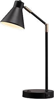 O'Bright Astrum - LED Desk Lamp with Dual USB Charging Ports, 100% Metal...