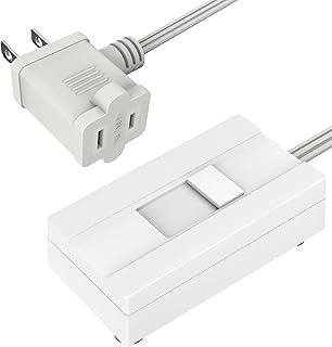 TOPGREENER Table-Top Plug in Dimmer for Table or Floor Lamps, Slide Cont...