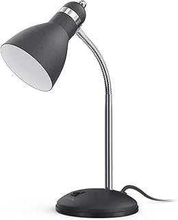 LEPOWER Metal Desk Lamp, Eye-Caring Table Lamp, Study Lamps with Flexibl...
