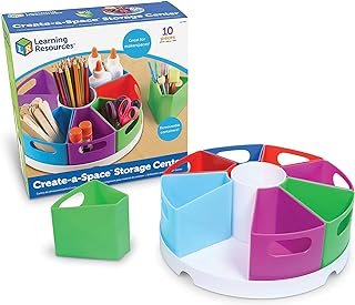 Learning Resources Create a Space Storage Center - Toy Desk Organizer, C...