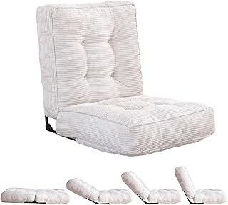 MAXYOYO Adjustable Floor Chair with Back Support, Gaming Floor Meditatio...