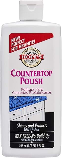 HOPE'S Countertop Restoration Polish - Shines and Protects with No Build...