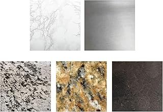 Ez Faux Decor Peel and Stick Vinyl Countertop Wrap Sample Set Waterproof...