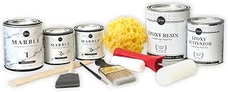 Giani White Marble Epoxy Countertop Small Project Kit