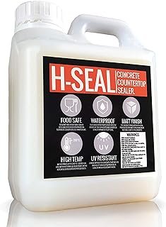 Concrete COUNTERTOP/WORKTOP Sealer | Food Safe/Grade | High Temp | Matte...