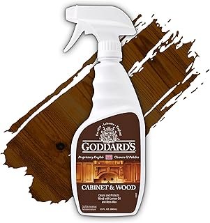Goddard's Cabinet & Wood Wax Spray, Wood Cleaner & Furniture Polish, Woo...