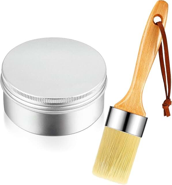 Finishing Wax Furniture Finishing Clear Paint Wax Sealing and Paint Brus...