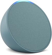 Amazon Echo Pop (newest model), Our smallest Alexa speaker, Fits in any ...